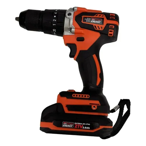 Furadeira Parafusadeira de Impacto Toyama TBT181D13-K2C 18V com Bateria 2Ah