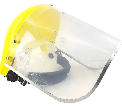 Protetor Facial com Tela 8" Amarelo