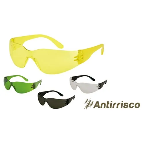 Óculos de Segurança Proteplus Falcon Antirrisco Incolor