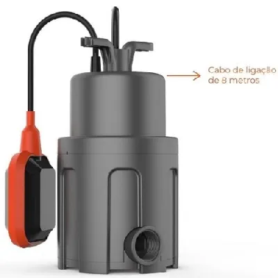 Bomba Submersa Lepono STK50F 1/2 CV Monofásica 110V
