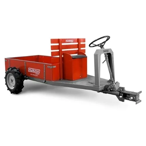 Carreta Tracionada Máquina Fort 600T Modelo 602 com Direção para TDT135
