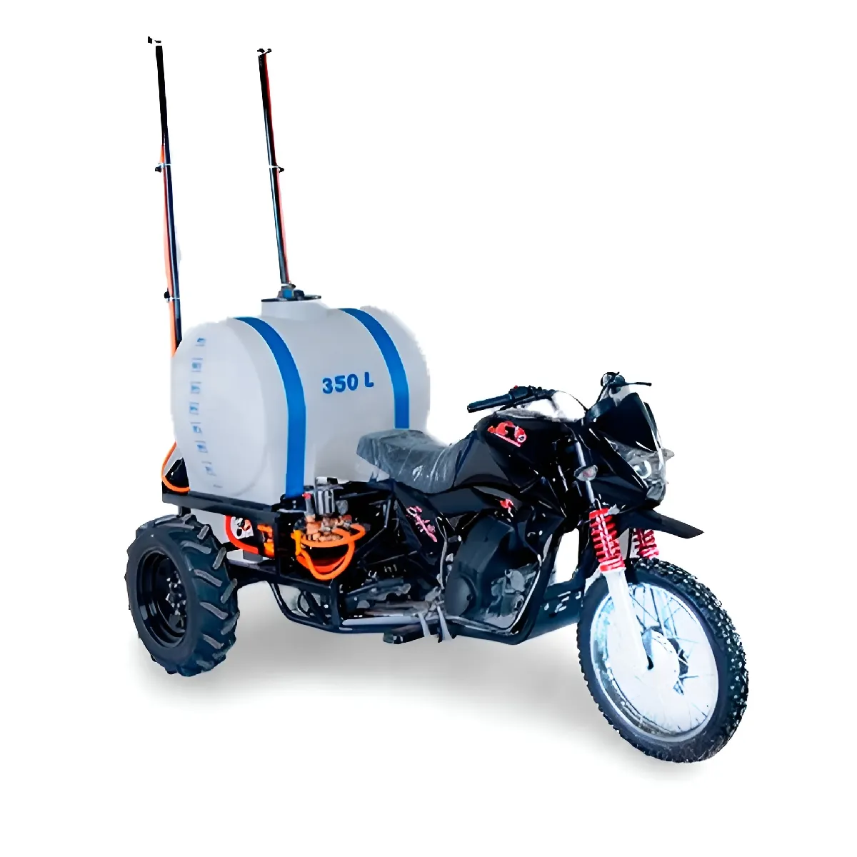 Triciclo Pulverizador de Barras JC Triciclos JC 200 350 L