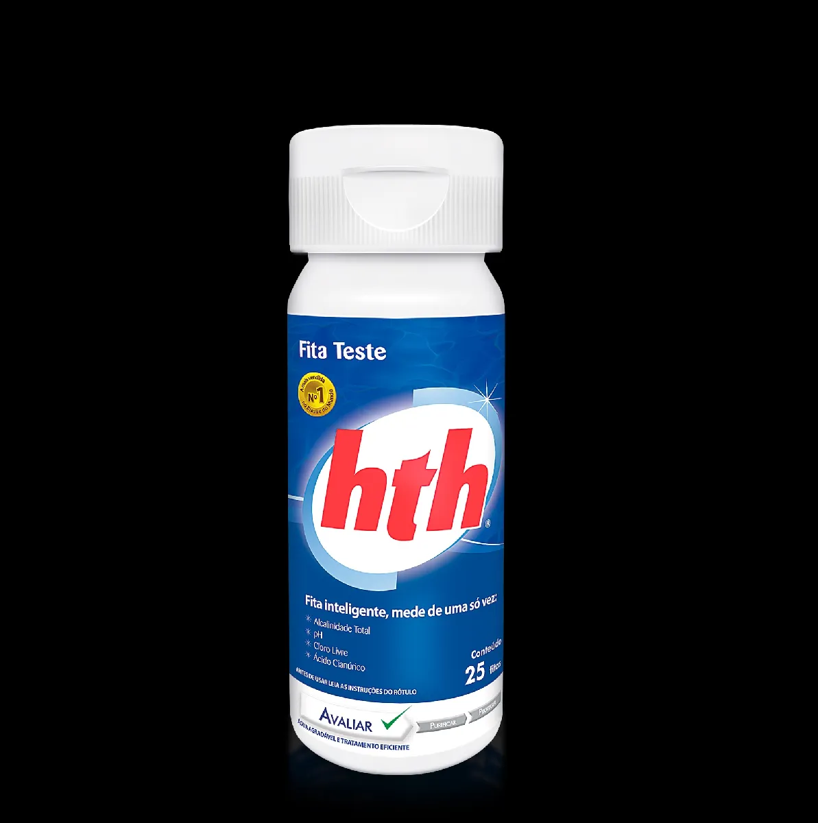 Fita Teste para Piscina hth 4 em 1 com 25 Unidades