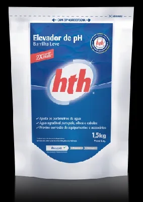Elevador de pH hth Barrilha em Pó 1,5 kg