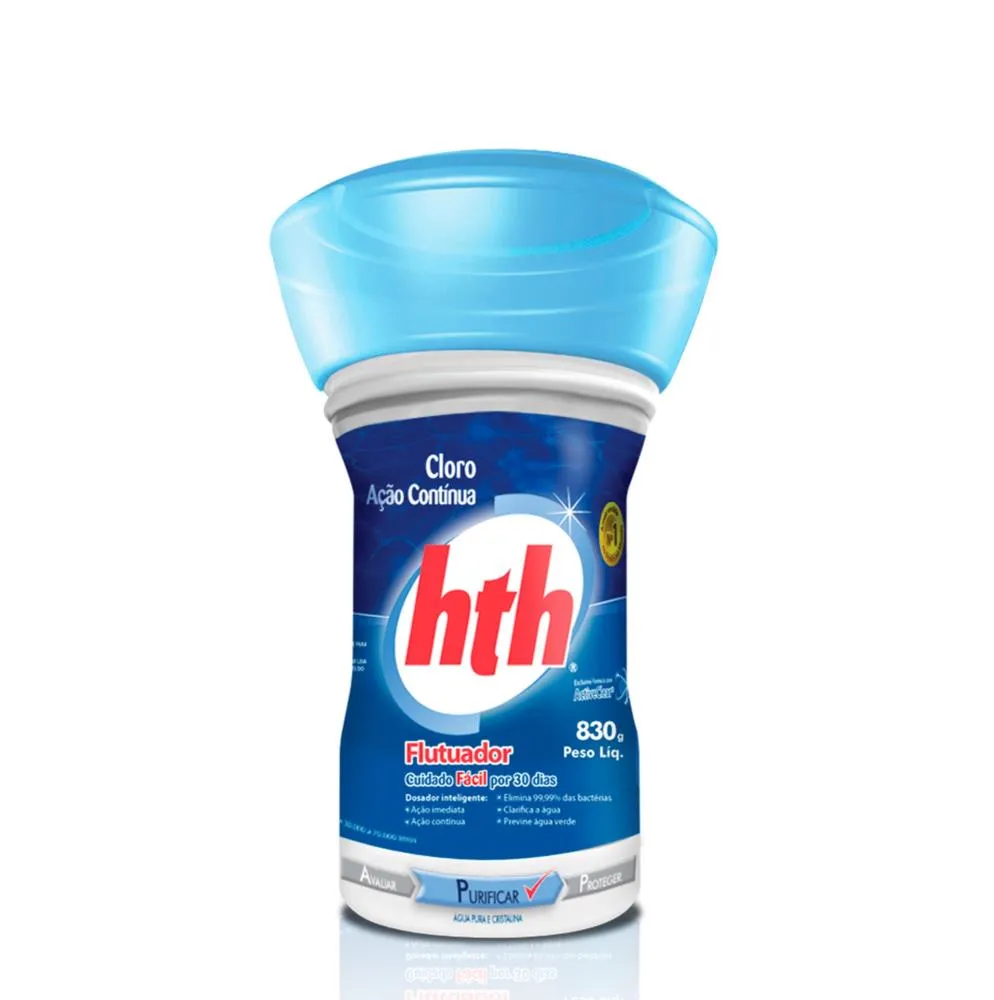 Cloro Flutuador hth Pequeno 830 g