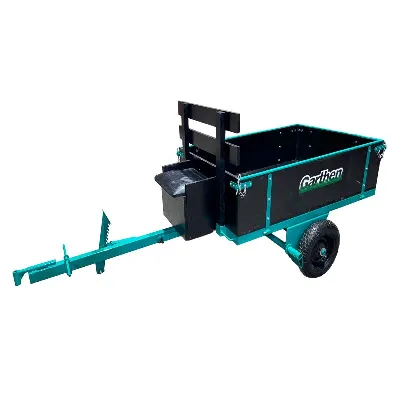 Implemento Carreta para Motocultivador Garthen GCM-250 250 kg Roda 8"