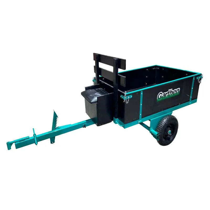 Implemento Carreta para Motocultivador Garthen GCM-250 250 kg Roda 8"