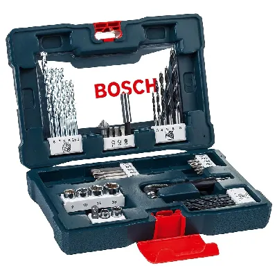 MALETA V-LINE  41PCS AZUL BOSCH
