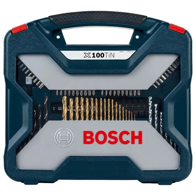 Maleta X-LINE 100 Pcs Azul Bosch