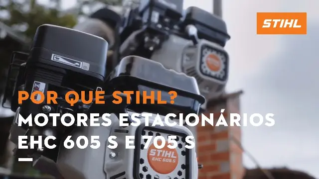 Motores estacionários EHC 605 S e 705 S