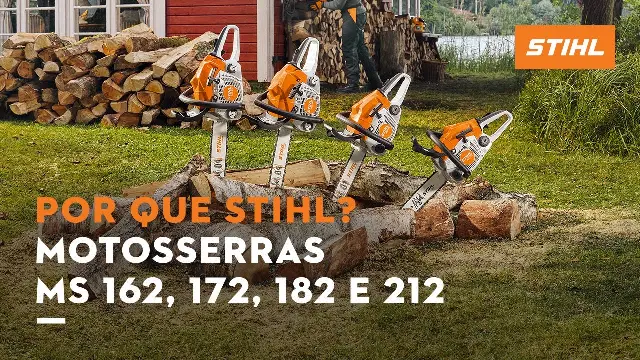 Motosserras MS 162, 172, 182 e 212